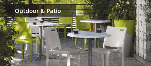 Outdoor Dining Chairs by Grosfillex
