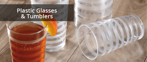 Foodservice Plastic Glasses & Tumblers