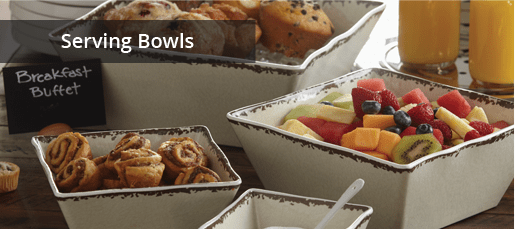 Restaurant Quality Serving Bowls