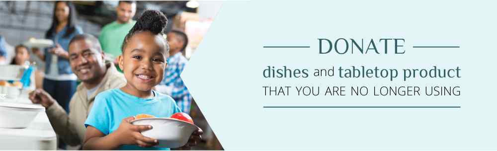 Donate Dishes and Tabletop Items