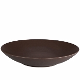 Ziena, Deep Coupe Plate, 18 oz, 8 1/4" dia., Chocolate, Stoneware