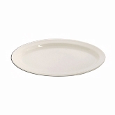 Venu, Oval Platter, Bone China, 12 1/2" x 7 3/4"