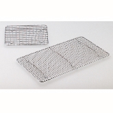 Culinary Essentials, Pan Grate, 5"W x 10"L, Chrome-Plated Steel Wire, Fits 1/3 Size Steam Pan