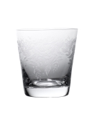 Crystalex, Beverage Glass, 11.20 oz, 3 3/4"H, w/Etched Decor