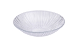 Arcata, Glass Bowl, 8.50 oz, 5 1/8" dia., Clear, w/Interior Line Design