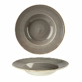 Churchill China, Wide Rim Bowl, 16.50 oz, Peppercorn Grey, Stonecast