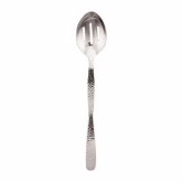 American Metalcraft, Serving Spoon, Slotted, Hammered, S/S, 12"