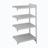 Cambro, Camshelving Add-on Unit, 18" W x 42" L x 64" H, Speckled Gray