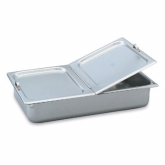 Vollrath, Steam Table Pan Cover, Full Size, S/S, Hinged, 20 5/16" x 12 7/8" x 1/2"