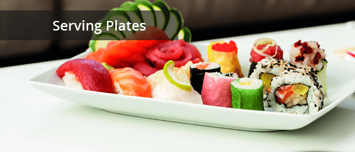 Restaurant Quality Serving Plates