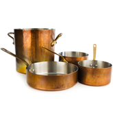 Ceramic and Copper Cookware