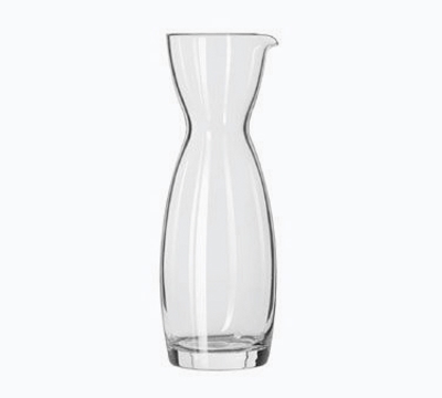 COM-FOUR® Wine Decanter Shapely Glass Carafe for red Wine 01 Pieces - Decanter 