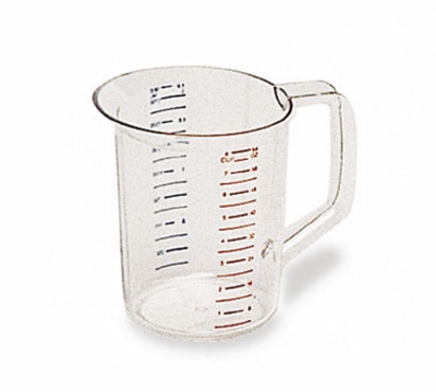Rubbermaid Bozr Measuring Cup, 2 qt - 080301  R.W. Smith & Co. your source  for Restaurant Dining Room Products, Commercial Kitchen Supplies and  Foodservice Equipment