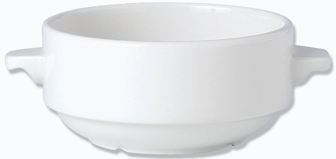 Steelite, Soup Cup, Simplicity, White, Lug Handles, 10 oz RWS53941