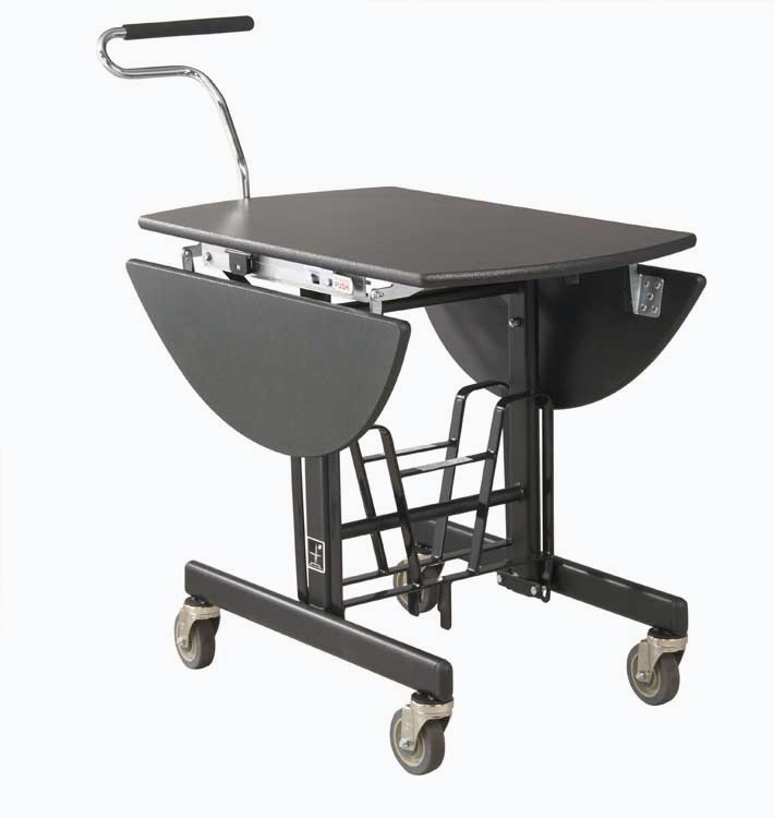 Sico America Inc., Room Service Table, Fold n' Roll Design, Oval, 4