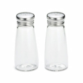TableCraft, Salt & Pepper Shakers, 3 oz, Glass w/S/S Top
