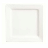 World Tableware, Square Plate, 10 5/8", Slate, Ultra Bright White