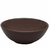 Ziena, Bowl, 11.20 oz, 5 1/2" dia., Chocolate, Stoneware