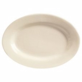 World Tableware, Medium Rim Platter, 9 3/8", Princess White, Cream White