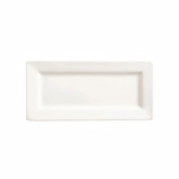 World Tableware, Rectangle Plate, 11" x 5", Slate, Ultra Bright White