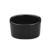 Vista Alegre, Square Ramekin, 6 oz, 3 1/2", Black