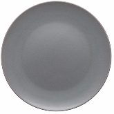 Ziena, Coupe Plate, 10 1/4" dia., Gris Azul, Stoneware