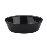 Vista Alegre, Oval Nappie Dish, 12.70 oz, 6 3/4" x 4 1/4" x 2", Black, Classic
