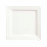 World Tableware, Square Plate, White, 9", Slate