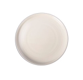 Ariane, Coupe Plate, 8 1/4" dia., Creme, Artisan