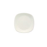 Ziena, Square Plate, 5 1/2" x 5 1/2", Cream, Stoneware