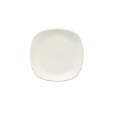 Ziena, Square Plate, 7" x 7", Cream, Stoneware