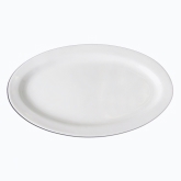 Tria, Oval Platter, 12 1/2" x 7 3/4", Bone China