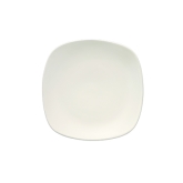 Ziena, Square Plate, 9" x 9", Cream, Stoneware