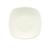 Ziena, Square Plate, 11" x 11", Cream, Stoneware