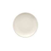 Ziena, Coupe Plate, 6 1/2" dia., Cream, Stoneware