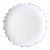 Tria, Coupe Plate, 11" dia., Pure, Bone China