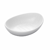 Embossed Alani, Oval Bowl, 8 oz, 6"D