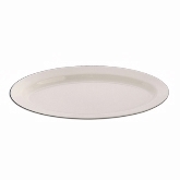 Venu, Oval Platter, Bone China, 14 1/2" x 8 1/4"