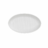 Embossed Alani, Oval Coupe Platter, 9 7/8" x 6 1/4"