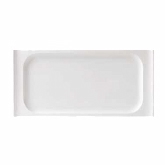 Royal Doulton, Rectangle Tray, Loop, White, 12 1/2" x 6"