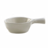 Tuxton French Casserole Dish, 9 oz Eggshell