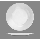Churchill China, Broad Rim Dinner Plate, Menu, 12"