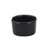 Vista Alegre, Small Square Ramekin, 2 oz, 2 1/4", Black