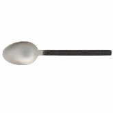 Tria, Oval Bowl Soup Spoon, 8", Blackened Chagall, 18/0 S/S