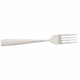 Venu, Salad Fork, 7 1/4", Radiance, 18/0 S/S, Hammered