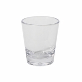 Carlisle, Plastic Shot Glass, Alibi, SAN, 1 1/2 oz