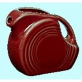 Homer Laughlin Mini Pitcher, 4 3/4 oz Disk, Fiesta Scarlet