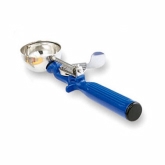 Vollrath, Disher, Size 16, Dark Blue Handle, S/S, 2 oz Capacity