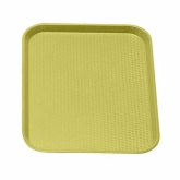 Cambro, Fast Food Tray, Primrose Yellow, Plastic, 11 7/8" x 16 1/8"