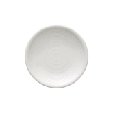 Tria, Round Plate, 7 7/8" dia., Melamine, White